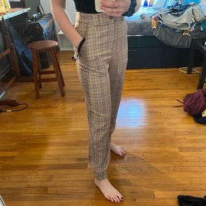 Plaid Pants